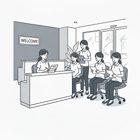 คัดเลือกและอบรมคุณแม่บ้าน(Recruitment & Training)